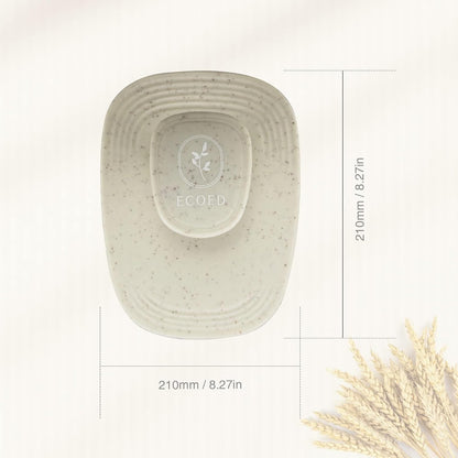 Ecoed Scalp Massager Shampoo Brush, Scalp Scrubber & Exfoliator (Natural)