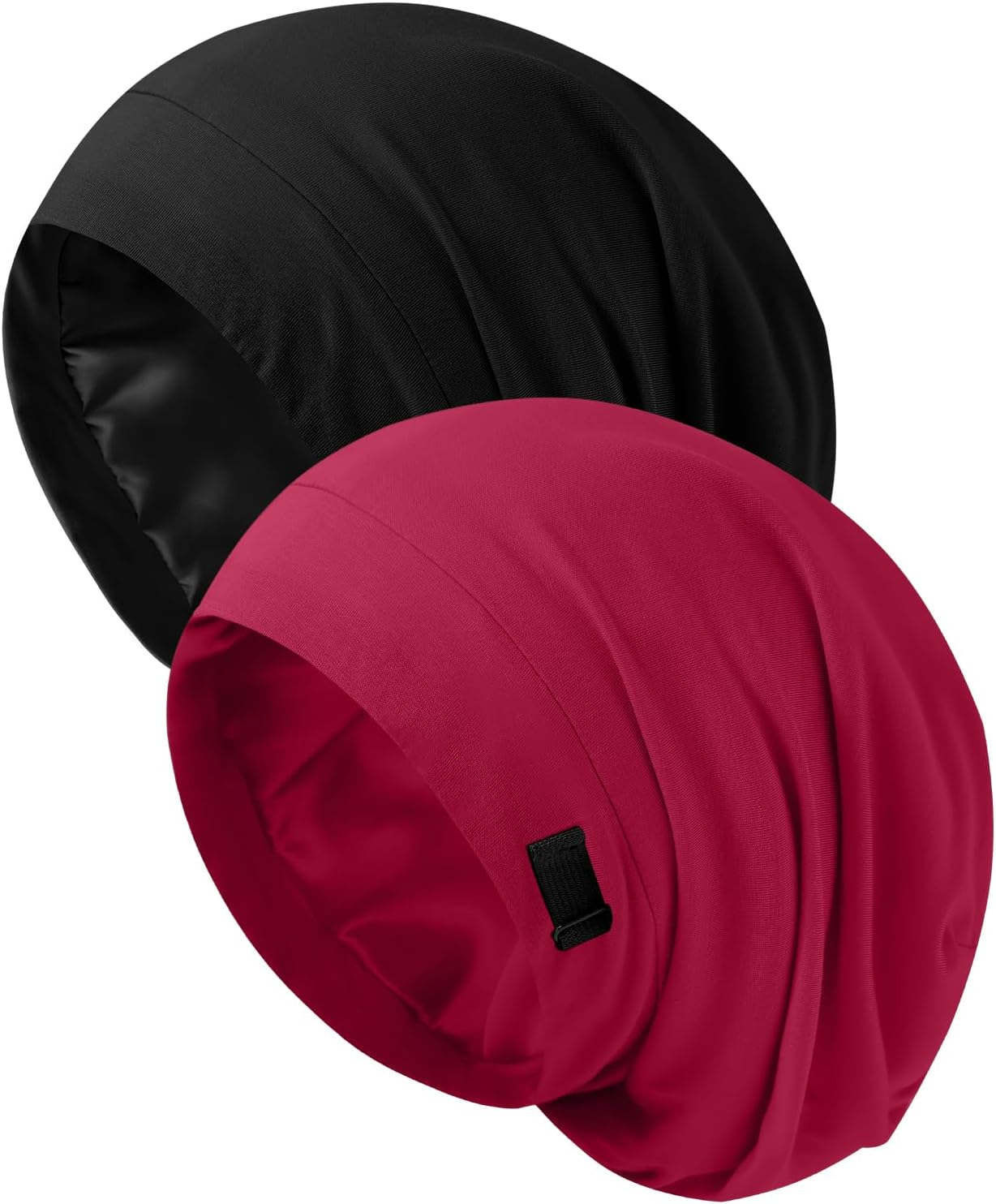ZHENSILK Silk Bonnet for Sleeping Women, Adjustable Silky Satin Lined Sleep Cap, Silk Hair Wrap Slouch Beanie Hat