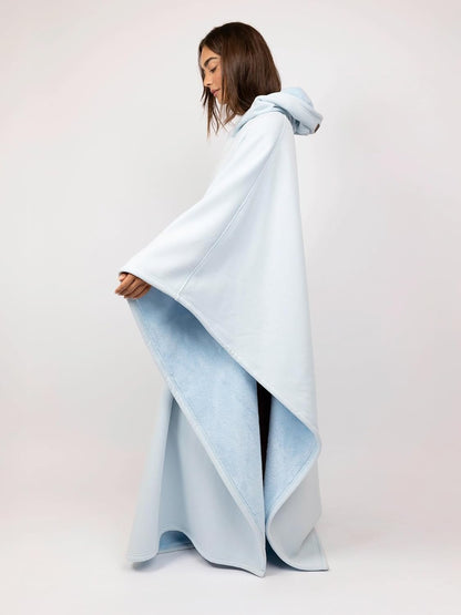 FREE THE SHEEP Eden Hoodie – Oversized Weighted Hoodie Cloak with Ultra-Soft Faux Fur Liner