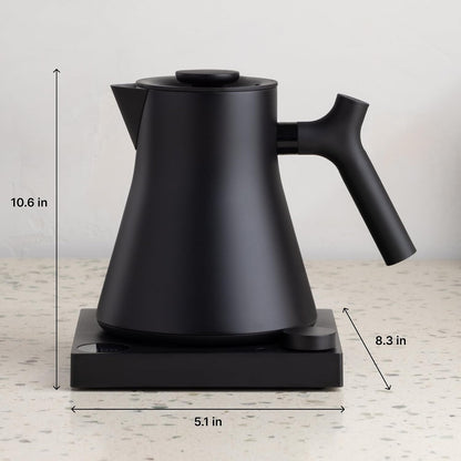 Fellow Corvo EKG Pro Small Electric Tea Kettle for Coffee, 0.9 Liter