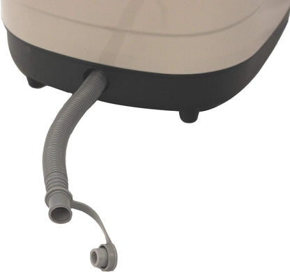 SPA-3549 – SPT Foot Spa Bath Massager w/Motorized Rollers, Tan and Black