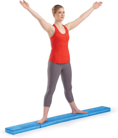 OPTP Balance Beam for Balance Training and Rehabilitation — Foam Balance Pad and Foldable Balance Beam for Physical Therapy, and Performing Stabilization and Coordination Exercises