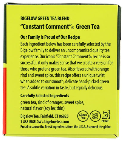 Bigelow Constant Comment Green Tea Bags - 20 ct - 3 Pack