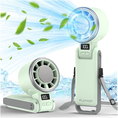 PlayHot Portable Handheld Cooling Fan, Travel Essentials, Gifts for Women