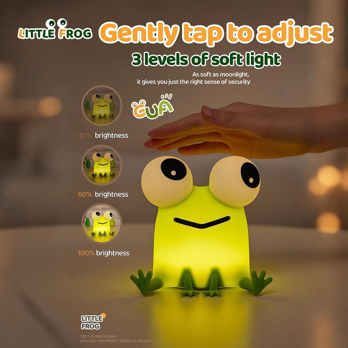 Sloth Gifts for Kids, Squishy Sloth NightLight,Silicone Animal Nursery Lamp