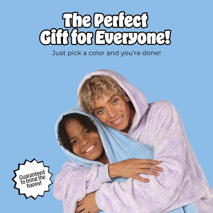 THE COMFY Dream | From Shark Tank | Patented | No Sherpa | Light Wearable Blanket Hoodie | Gift for Women & Men | One Size
