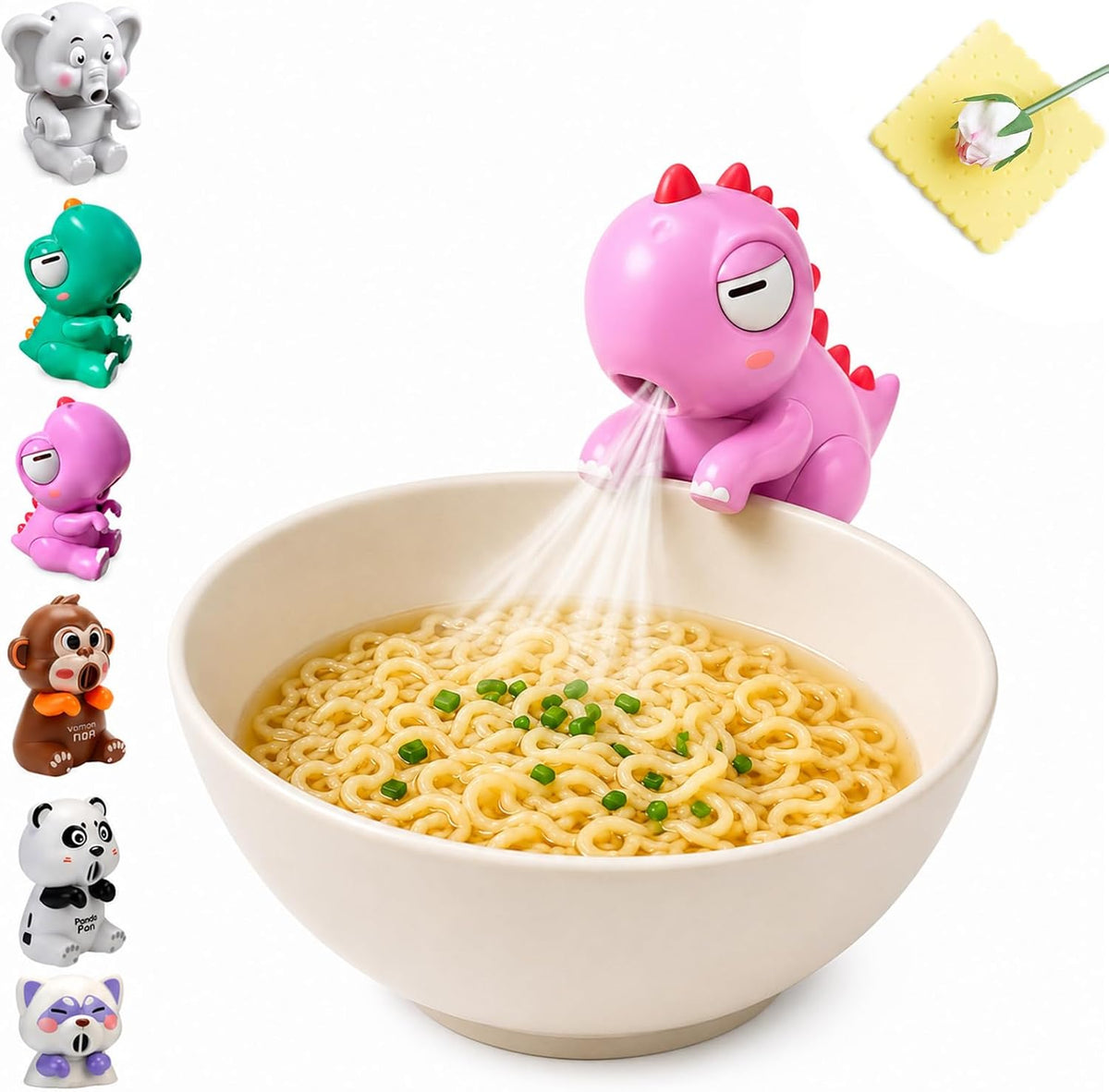 Cooling Clip-On Mini Fan for Cup & Bowl,Cute Coffee Chiller (Style1)
