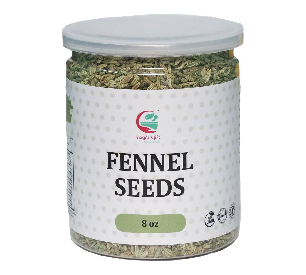 Yogi's Gift® Fennel Seeds 8oz | Whole Fennel Seeds | Premium Quality