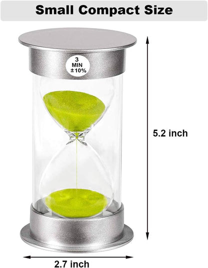 2 Minute Hourglass Sand Timer with Suction Cup,Unbreakable Sucker Sand Clock Timer 2 min,Plastic Mini Sand Watch,Rotatable Reloj De Arena for Kids Toothbrush(Blue)
