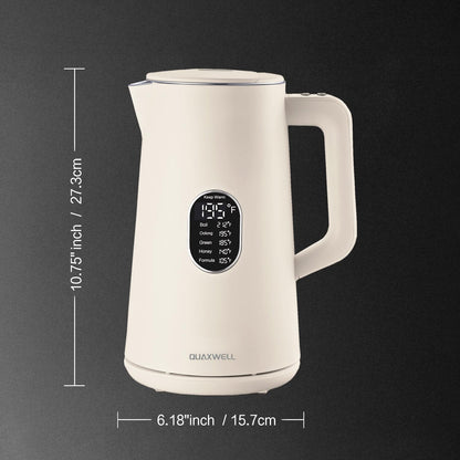 1.5L Electric Kettle Temperature Control, Green