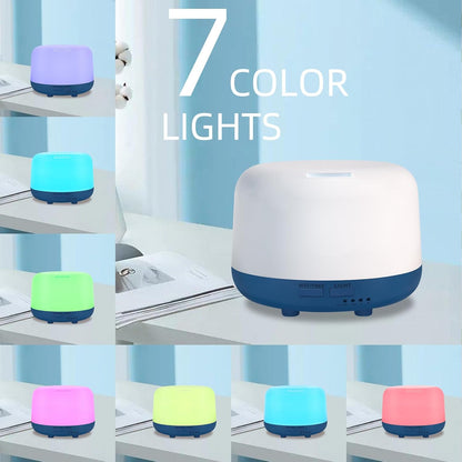300ML Essential Oil Diffuser, Remote Control Ultrasonic Aromatherapy Oil Diffusers Cool Mist Humidifier, Waterless Auto-Off and 7 LED Light Colors for Bedroom, Yoga, SPA, Baby