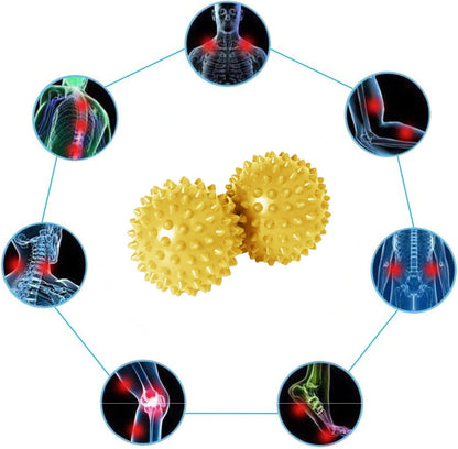 Wobble Cushion, Balance Disc, Wiggle Seat, Balance Pads for Physical Therapy, Stability Disc, Wobble Board for Dogs, Office, Sensory Kids, Classroom with Spiky Massage Ball