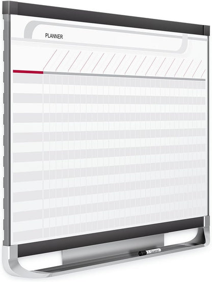 Quartet Prestige 2 Magnetic Total Erase Project Planner, 3 x 2 Feet Board with 16 Row/29 Column Chart (PP32P2)