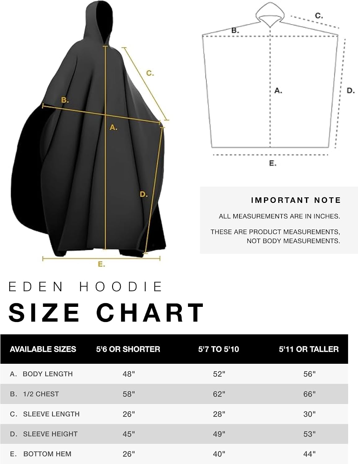 FREE THE SHEEP Eden Hoodie – Oversized Weighted Hoodie Cloak with Ultra-Soft Faux Fur Liner