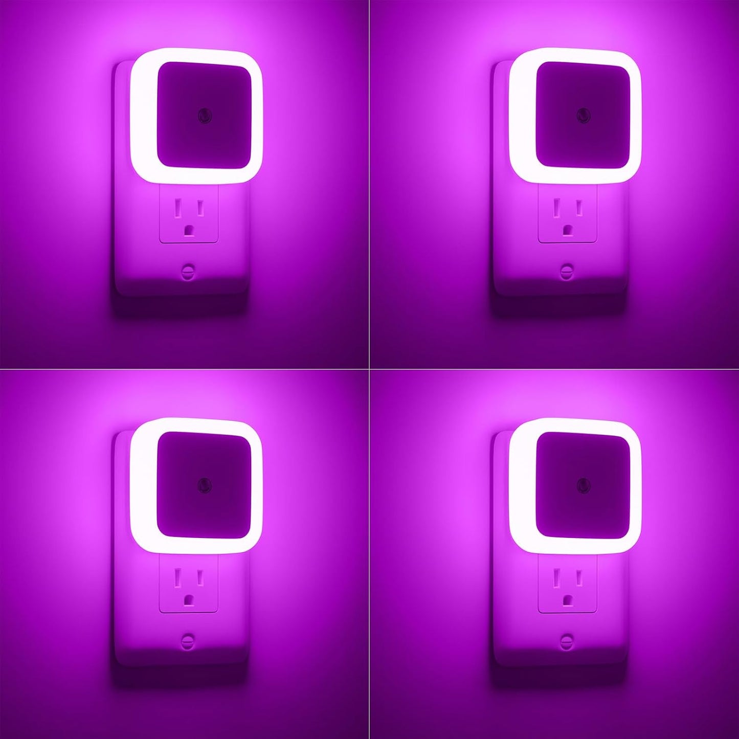 Sujeet Night Light, Night Lights Plug into Wall,Nightlight Plug in Night Light, Dusk to Dawn Night Lamp Led Night Lights for Adults Bedroom, Bathroom, Hallway (Amber)