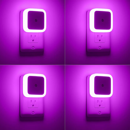 Sujeet Night Light, Night Lights Plug into Wall,Nightlight Plug in Night Light, Dusk to Dawn Night Lamp Led Night Lights for Adults Bedroom, Bathroom, Hallway (Amber)