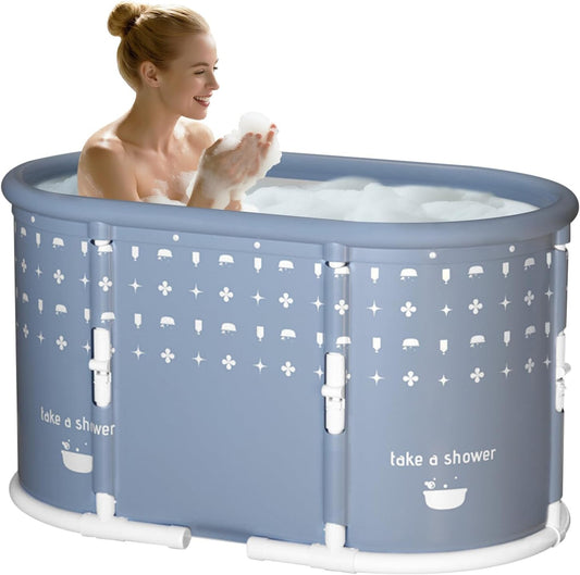 Foldable Bathtub Tray, Expandable to 80cm Acrylic Bath Tray for Tub, Bath Tub Tray Shower Storage Rack, Bath Table Trays for Bathtub (Transparent Bathtub Tray)