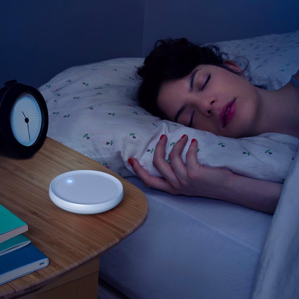 Dodow Sleep Aid Device — Fall Asleep Faster with Guided Breathing Light and Nightly Practice | Guides Included in Package | 8 & 20 Min Modes