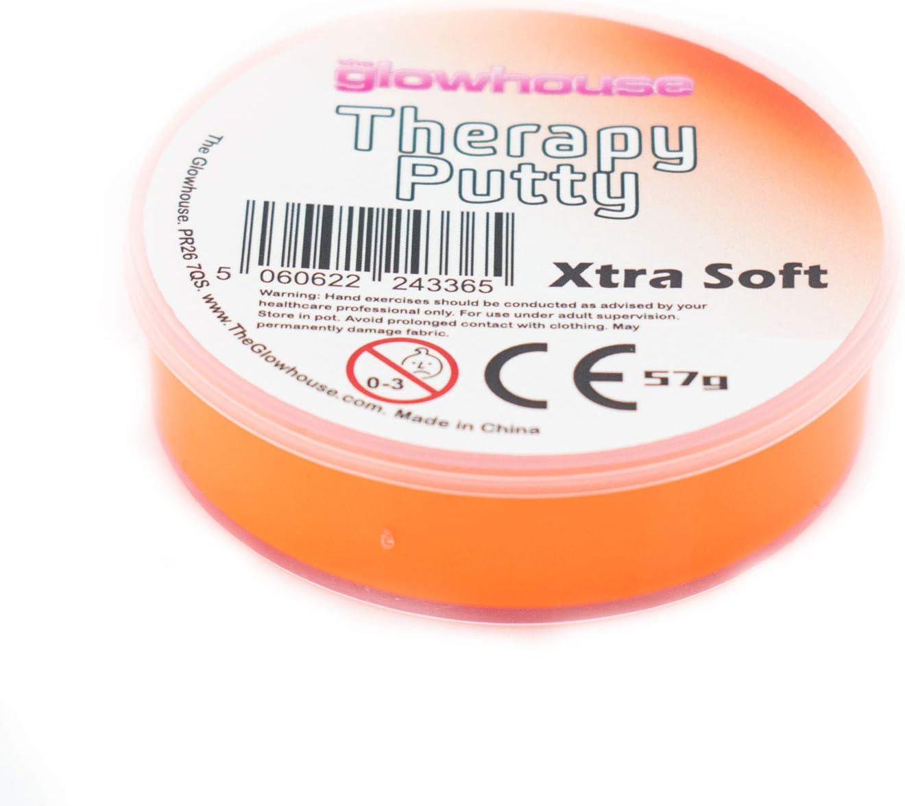 Premium Therapy Putty Squeezable Non-Toxic, Hand Exercise, Anti-Stress for Adults & Children (Yellow - Soft)