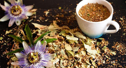 Yerbero - Pasiflora .75 oz (22gr) Passion Flower Whole Herbal Tea | Bed Time/Relax Mind Herbal Tea | WildCrafted Stand Up Resealable Bag 20+ Servings |100% All Natural, non-GMO, Gluten-free.