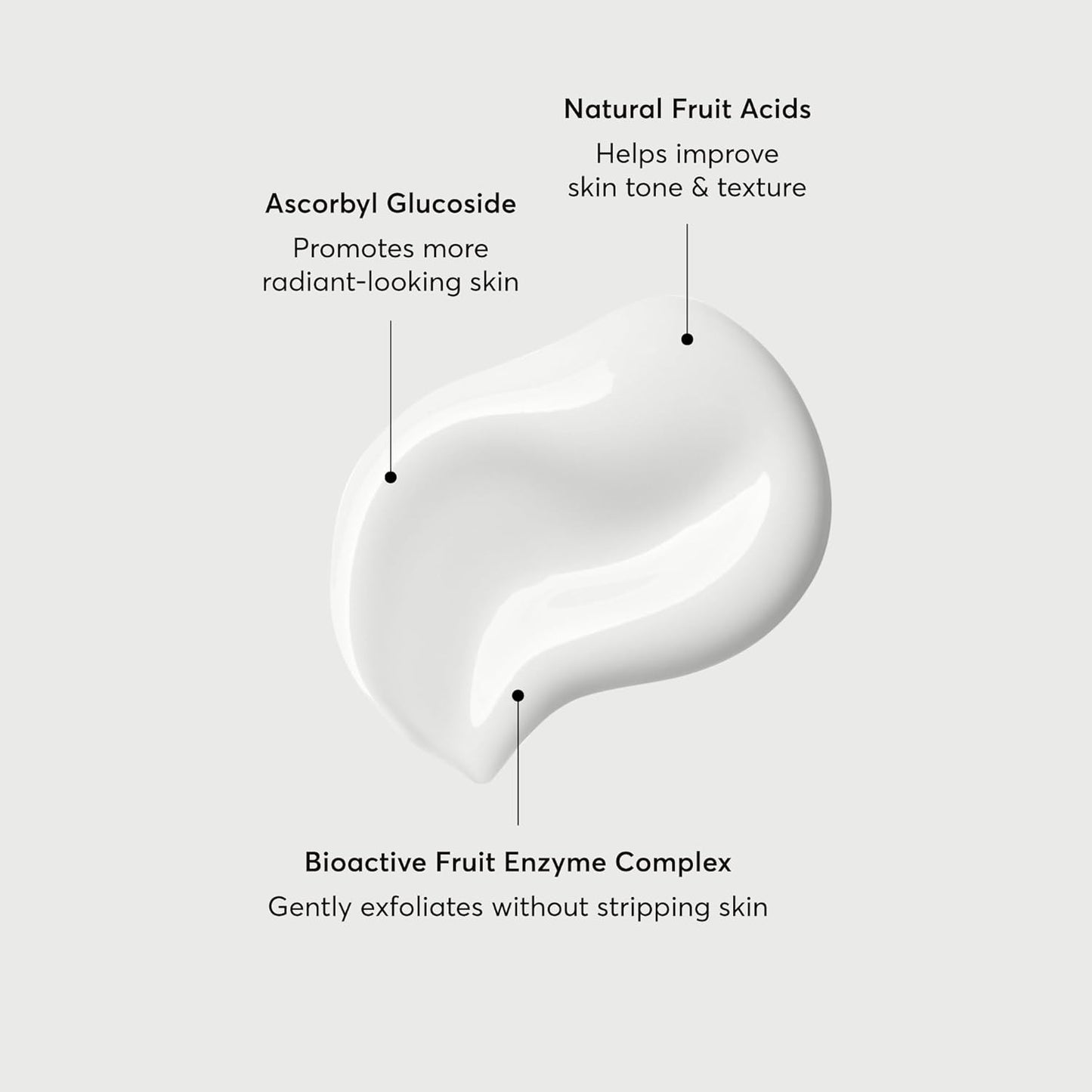 Naturium The Smoother Glycolic Acid Exfoliating Body Wash, Soft & Smoothing Cleanser, 16.9 oz
