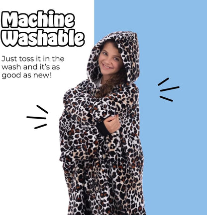THE COMFY Dream | From Shark Tank | Patented | No Sherpa | Light Wearable Blanket Hoodie | Gift for Women & Men | One Size