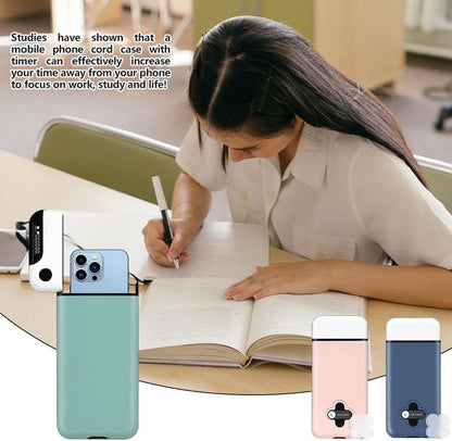 Phone Lock Box with Timer, Portable Cell Phone Lock Box, Time Lock Box for Phone and Android Phone, Help Kids,Students, Adults Focus Back,Prevent Excessive Games, Mobile Phone Addiction