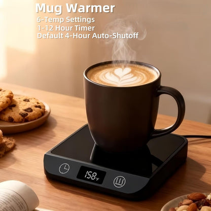 Coffee Mug Warmer & Candle Warmer 2-in-1, Electric Cup Warmer for Desk