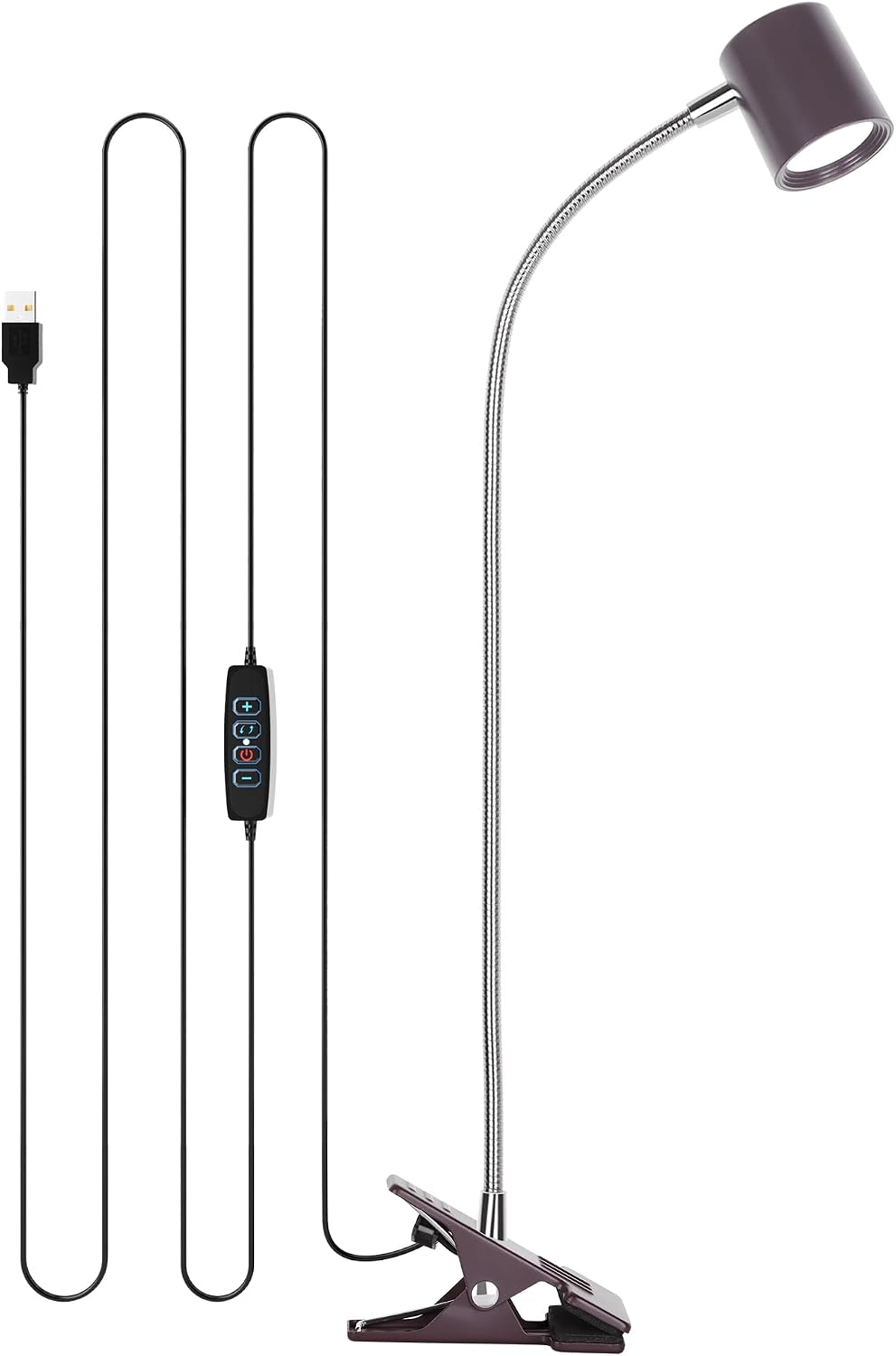 Desk Lamp USB Clip On Light,Book Lights for Reading at Night Clamp Light