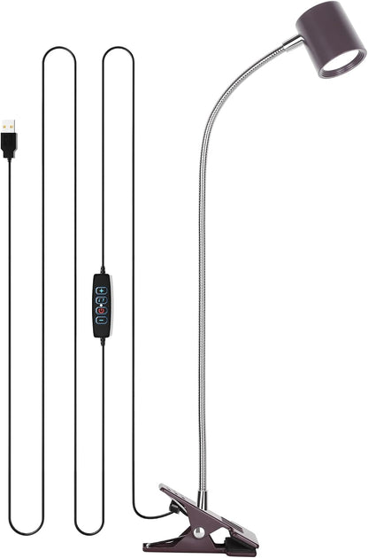 Desk Lamp USB Clip On Light,Book Lights for Reading at Night Clamp Light