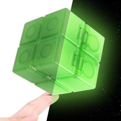 Infinity Cube Fidget Toy Stress Relieving Fidgeting Game for Kids and Adults,Cute Mini Unique Gadget for Anxiety Relief and Kill Time (Macaron Blue)