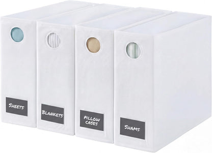Sheet Organizers - Foldable Sheets Set Organizer - King/Queen - Grey