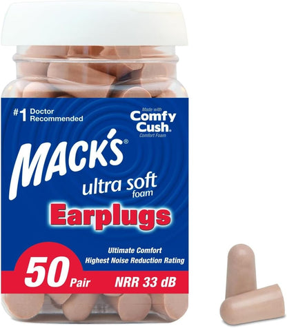 Macks 9250PLUG Ultra Soft Ear Plugs 50pr