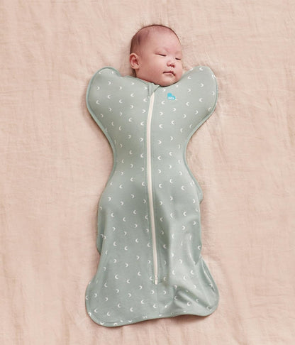 Love to Dream Swaddle UP, Baby Sleep Sack, Self-Soothing Swaddles for Newborns, Get Longer Sleep, Secure Fit Helps Calm Startle Reflex, New Born Essentials for Baby, 1.0 TOG, 13-19 lbs, Deep Olive