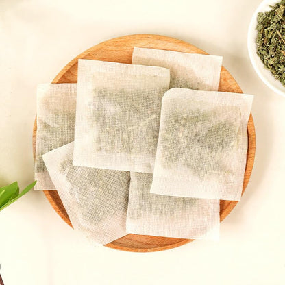 Kuting Premium Spearmint Tea Bags, 100% Natural Herbal Mint Tea, Sugar Free, Gluten Free, Soy Free, Non-GMO, 40 Count Round Eco-Conscious Teabags