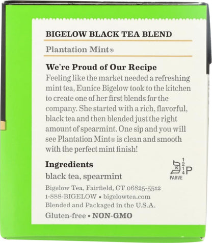 Bigelow Tea Black Tea 6 Flavor Variety Pack, Caffeinated Tea with Mint, Lemon, Constant Comment, English Teatime, Earl Grey, and Vanilla Chai, 20 Count Box (Pack of 6), 120 Total Tea Bags
