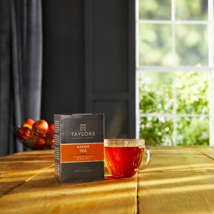 Taylors of Harrogate Assam Black Tea Bags, 50ct (Pack of 1)