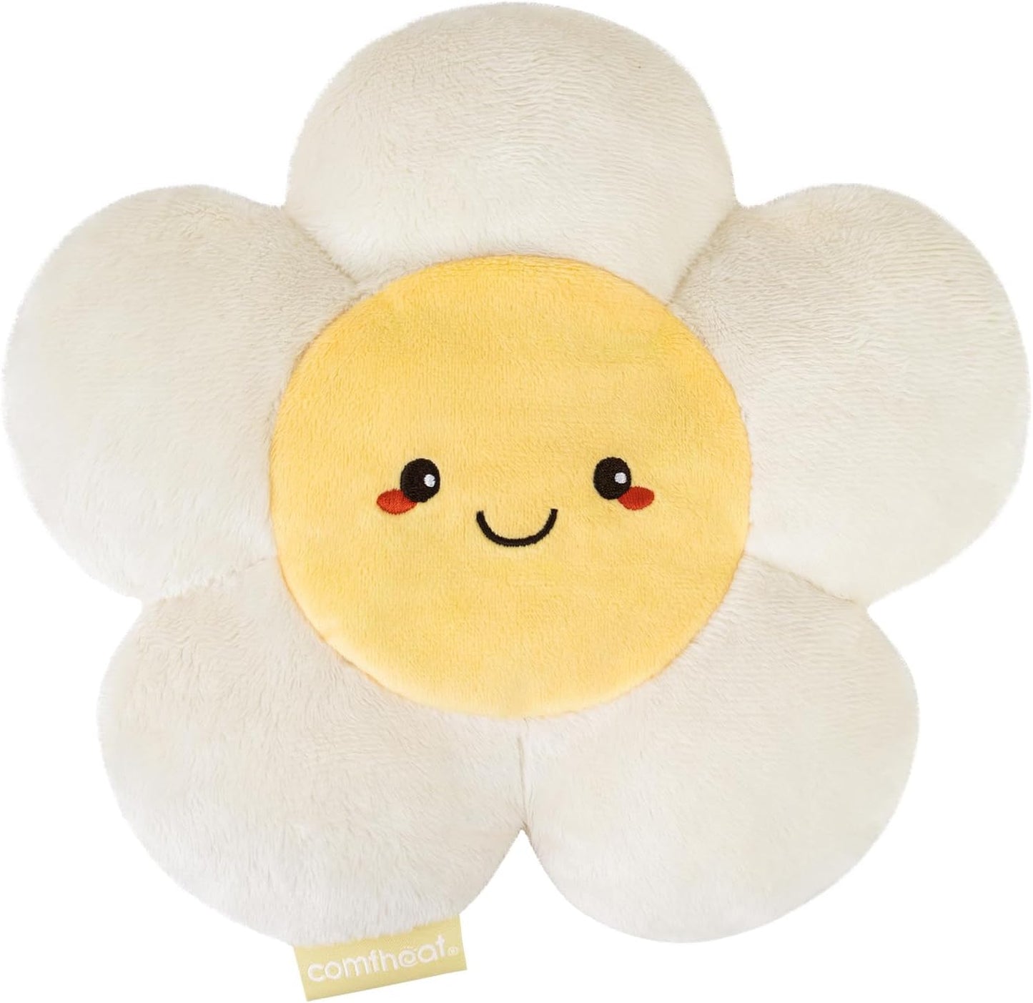 Microwave Unscented Heating Pad for Pain Relief, Moist Heat Pack Hot Compress for Period Cramps, Shoulder, Muscles, Cute Cloud Plush Heating Pad, Gift for Girl Women, with Washable Cover