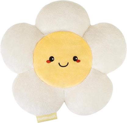 Microwave Unscented Heating Pad for Pain Relief, Moist Heat Pack Hot Compress for Period Cramps, Shoulder, Muscles, Cute Cloud Plush Heating Pad, Gift for Girl Women, with Washable Cover