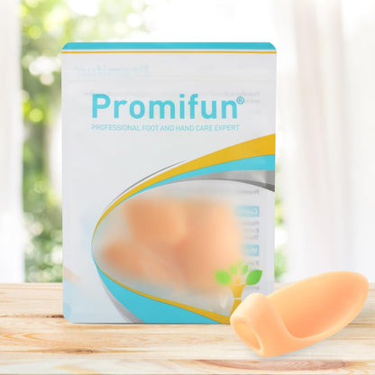 Promifun Gel Bunion Protector Shield, 10 Pack of Bunion Pads and Cushions, Bunion Guard for Big Toe, Relieve Foot Pain from Friction, Rubbing and Pressure - Clear