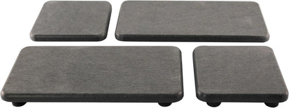 NiuYichee Set of 4 Water Absorbent Diatomite Coasters, Dish Soap Stone Tray