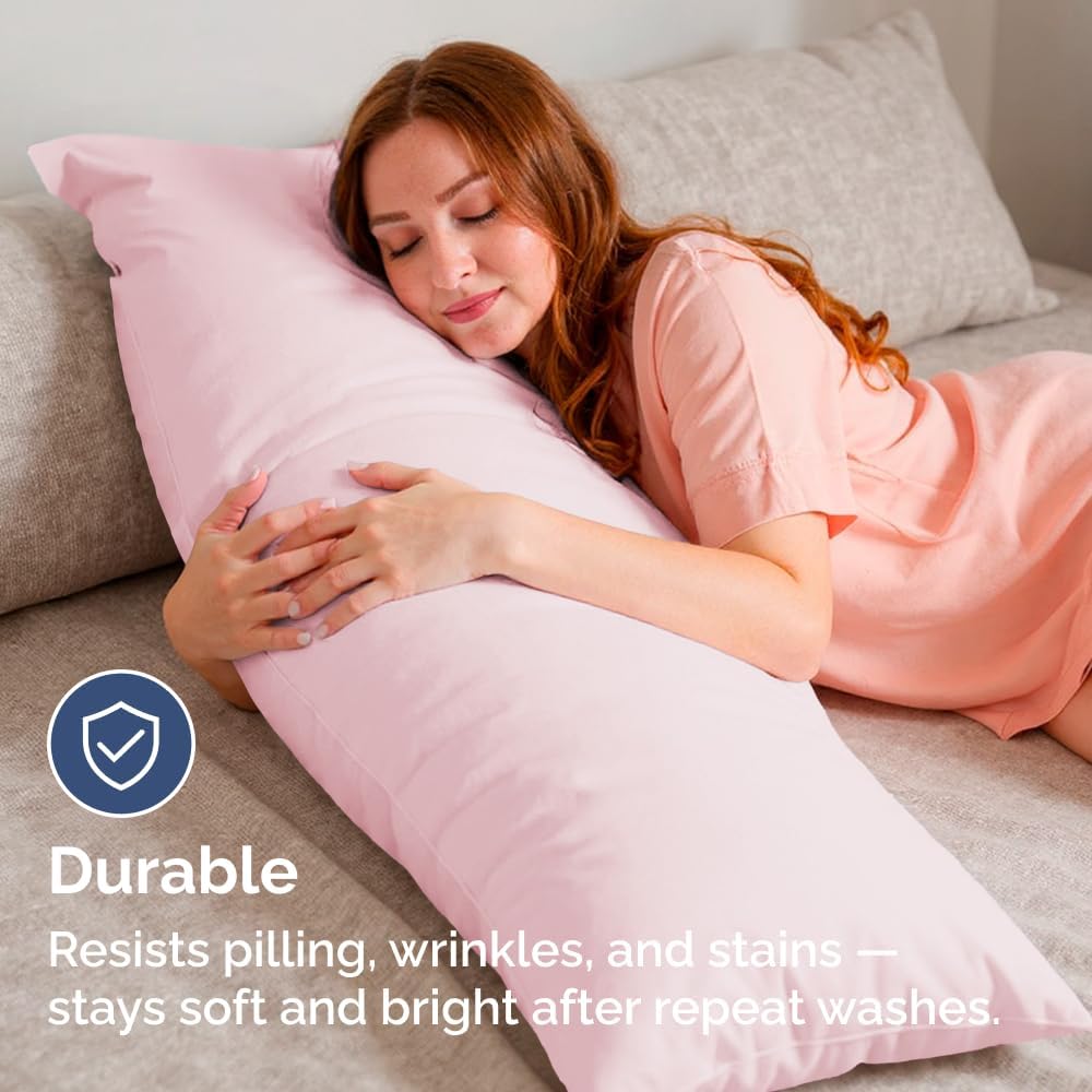 Standard Pillow Cases Set of 10 - Ultra Soft Hotel Quality Pillowcase Covers - Comfy, Cozy & Wrinkle Free - Shrink, Stain and Fade Resistant - Machine Washable Pillow Protectors - 10 Pcs Set - White - Colors A