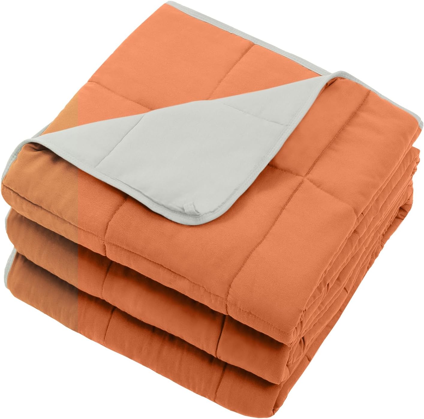 Weighted Lap Blanket for Adults 5lbs, 24"x29" Cooling Heavy Throw Blanket, Portable Travel Weighted Blankets, Soft Small Blankets Gift for Sleeping, Navy Blue