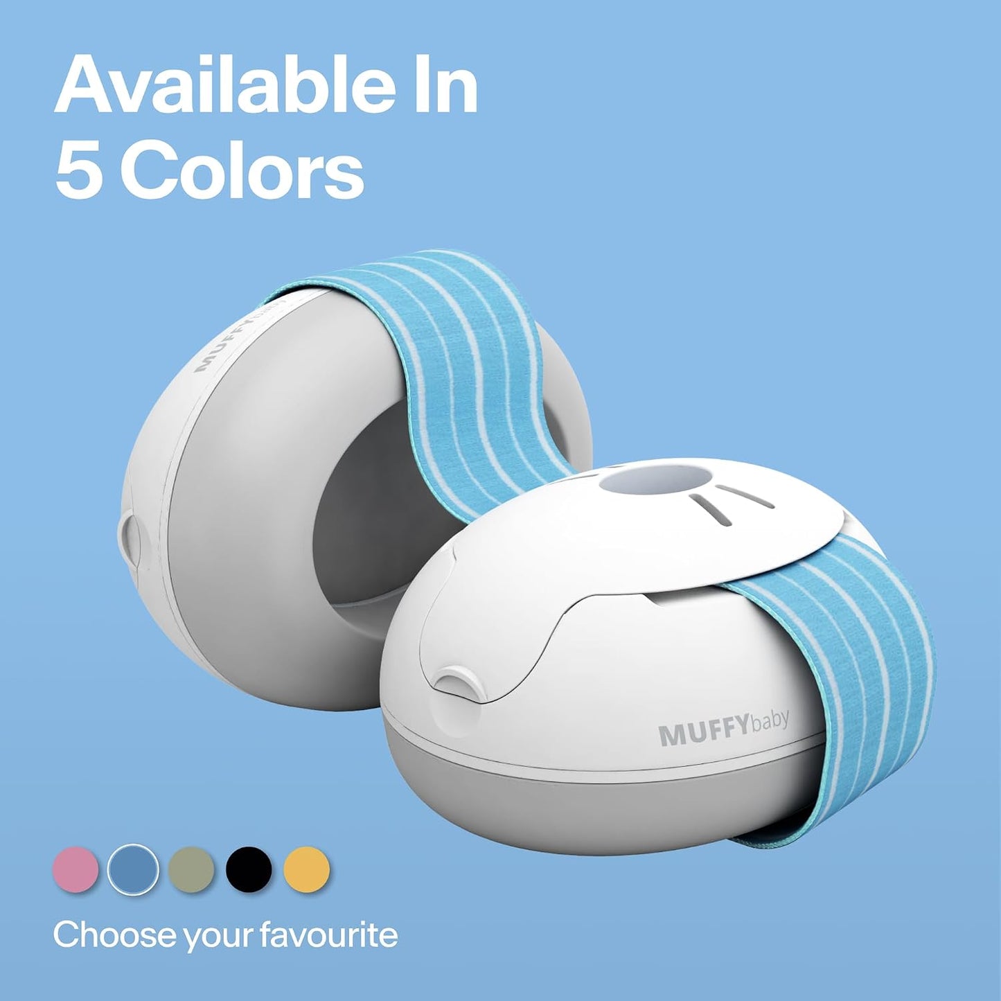 Alpine Muffy Baby Ear Protection for Babies and Toddlers up to 36 Months - CE & ANSI Certified - Noise Reduction Earmuffs - Comfortable Baby Headphones Against Hearing Damage & Improves Sleep - Blush