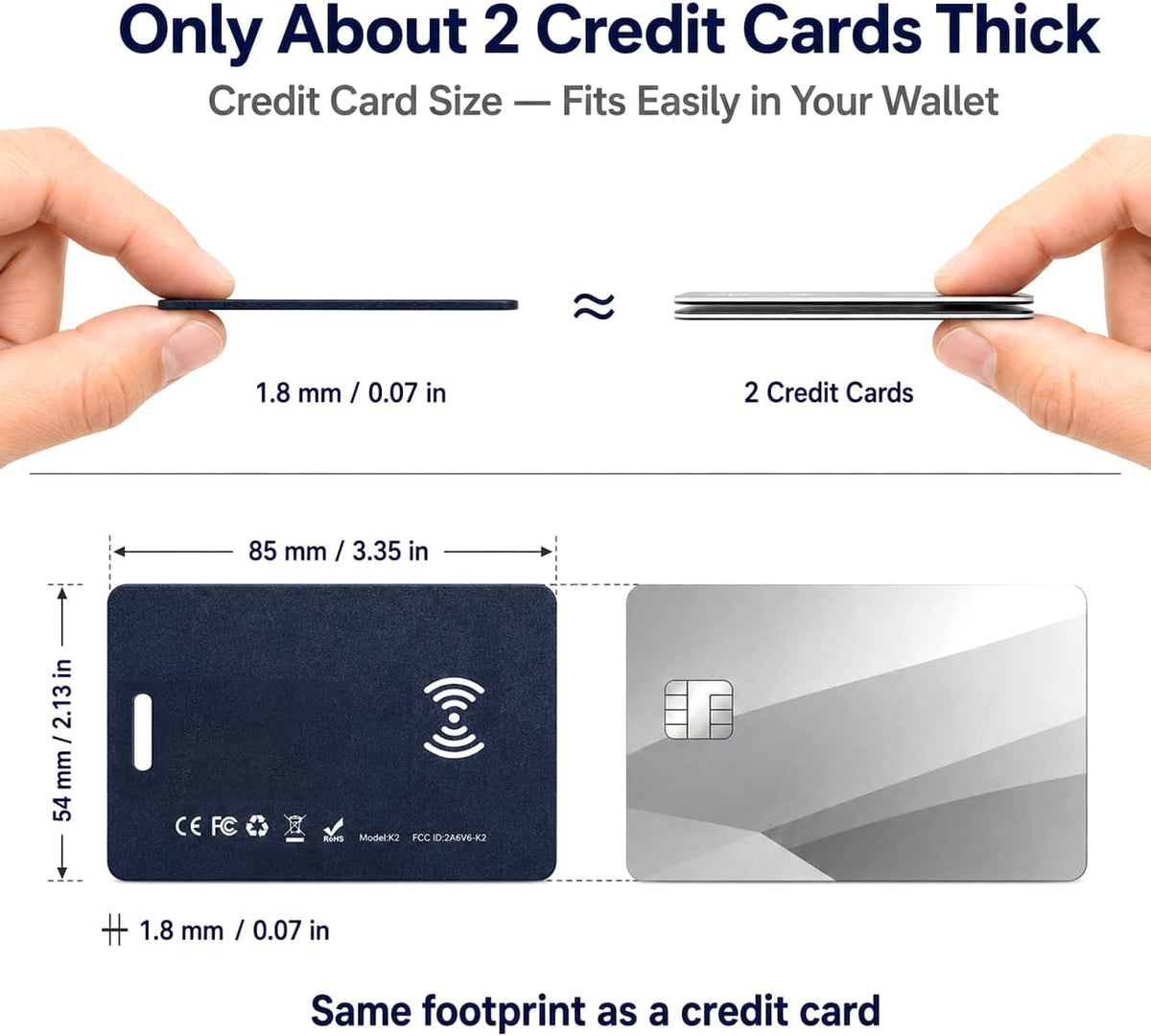 Wallet Finder Card for iPhone: Loud Enough to Hear Under Couch