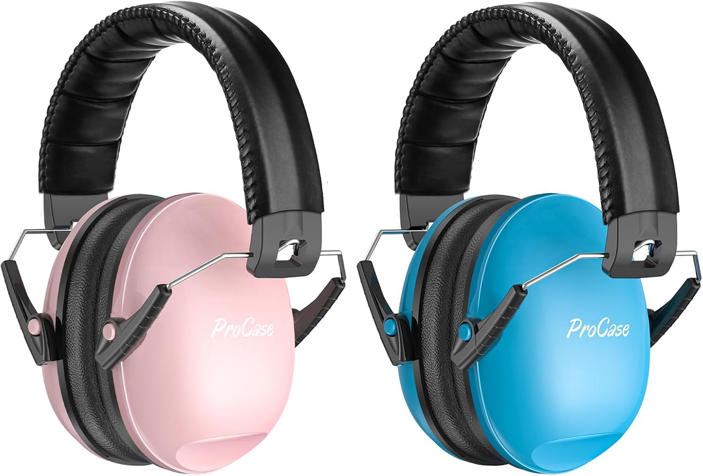 ProCase Noise Cancelling Headphones for Kids Toddler, SNR 27dB Noise Reduction Ear Muffs, Hearing Protection for Monster Jam, Concerts, Fireworks, Shooting, Air Show, Autism Sensory Needs -Blue