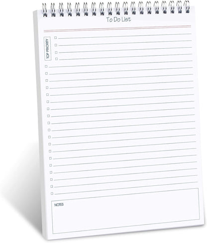 to Do List Notepad 3pcs/Set - Daily Planner Notepad Undated 60 Sheets Tear Off, 5.5" x 8.3" Planning Pad Checklist Productivity Note Pad for Work and Personal Organized