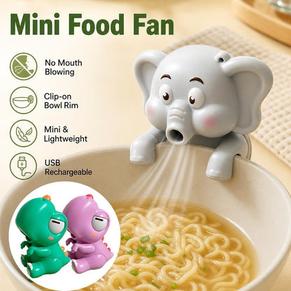 Cooling Clip-On Mini Fan for Cup & Bowl