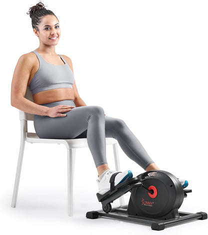 Sunny Health & Fitness Under Desk Pedal Elliptical Machine Leg Exerciser