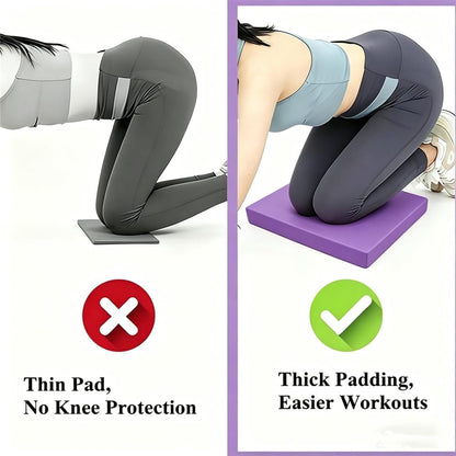 High-Density Balance Pad, Extra Large Balance Pad for Physical Therapy, TPU Foam Balance Board for Rehabilitation Stability Workout Knee and Ankle Exercise